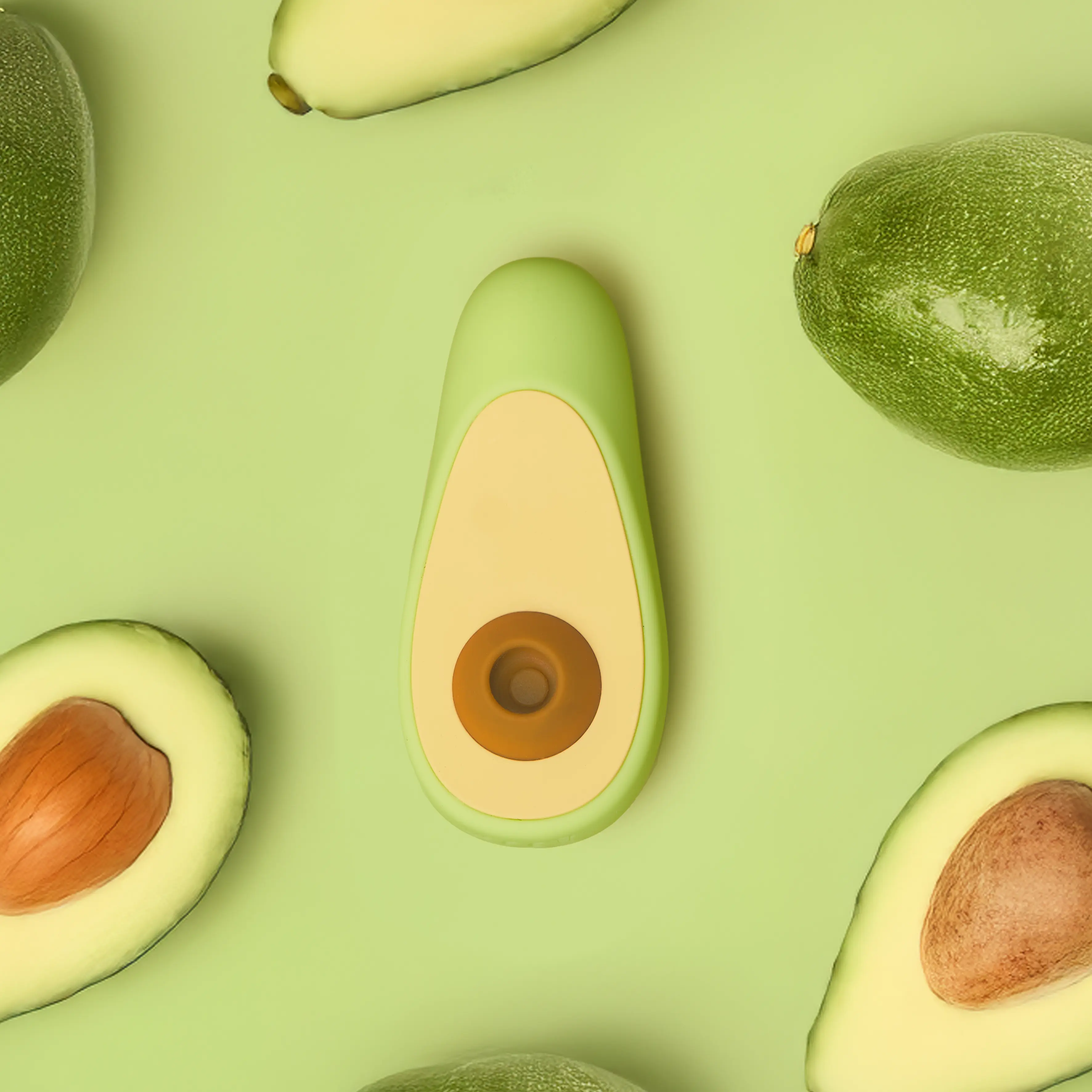 Avo Clitoral Massager in hand
